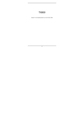 Epik TX800 Manual