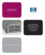 HP 2600-PWR Series Management And Configuration Manual