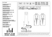 SLV RUSTY 70 LED ROUND Operating Manual
