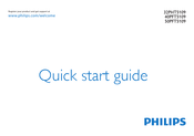 Philips 50PFT5109S/98 Quick Start Manual