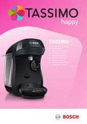 Bosch Tassimo happy User Manual