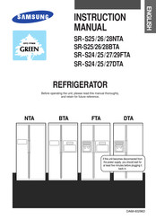 Samsung SR-S25BTA Instruction Manual