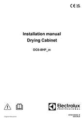Electrolux DC6-8HP m Installation Manual