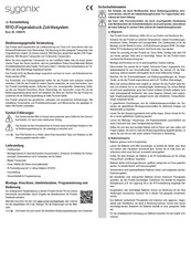 Sygonix 2380479 Quick Start Manual