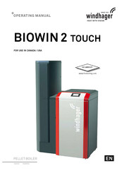Windhager BIOWIN 2 TOUCH Operating Manual