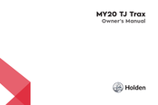 HOLDEN TJ Trax 2020 Owner's Manual