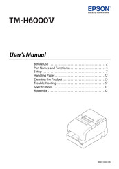 Epson TM-H6000V-234 User Manual
