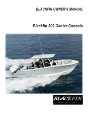 Blackfin 302CC Owner's Manual