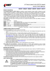 Comet W0854P Quick Start Manual