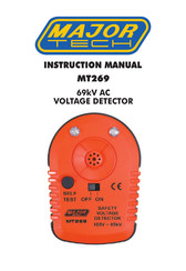 Major tech MT269 Instruction Manual