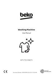 Beko WTV 7513 XWST1 User Manual