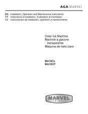 AGA Marvel MA15CP Installation, Operation And Maintenance Instructions