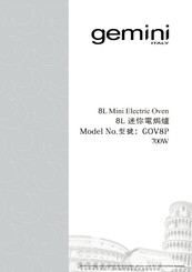 Gemini GOV8P Manual