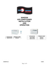 Thermal Zone WAC12115R Installation And Operation Manual