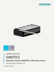 Siemens SIMOTICS L-1FN3 Operating Instructions Manual