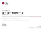 LG 49WL95CP-WE Owner's Manual