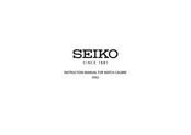 Seiko SSJ015J User Manual