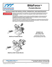 Task Force Tips BlitzForce XXLC-33-NH1 Instructions For Installation, Operation And Maintenance