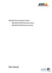 Axis M4318-PLR User Manual