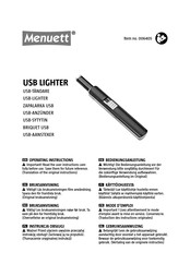 Menuett 006405 Operating Instructions Manual