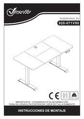 Vinsetto 920-071V90 Assembly Instruction Manual