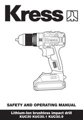 KRESS KUC30 Safety And Operating Manual