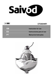 Saivod CT2004NFI Instructions For Use Manual