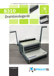 Sprintis S310 Instruction Manual