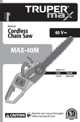Truper MAX-40M Manual