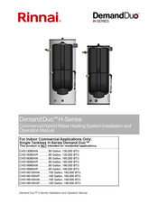 Rinnai Demand Duo H Series Installation And Operation Manual