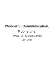 Huawei U9120-6 User Manual