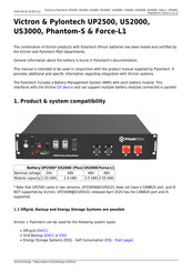 Victron energy Victron & Pylontech Pelio-L Manual