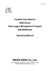 Riken Keiki SW-9000 Series Operating Manual
