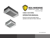 Ideal Warehouse SCA14000 Operation Manual