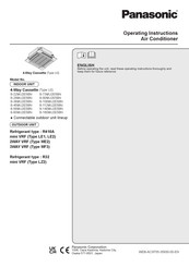 Panasonic S-36MU2E5BN Operating Instructions Manual