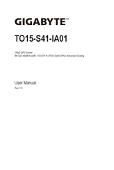 Gigabyte TO15-S41-IA01 User Manual