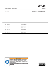 Atlas Copco WP 40-140 Product Instructions