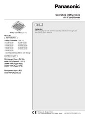 Panasonic S-45MU2E5B Operating Instructions Manual