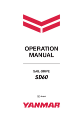Yanmar SD60 Operation Manual