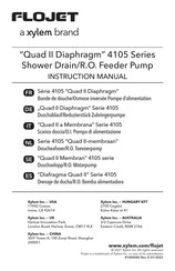 Xylem FLOJET 4105 Series Instruction Manual
