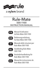 Xylem Rule-Mate 500 Instruction Manual