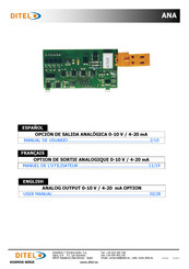 Ditel ANA User Manual