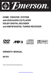 Emerson AV101 Owner's Manual