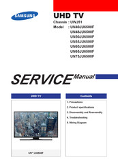 Samsung UN50JU6500F Service Manual