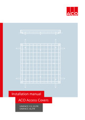 ACO UNIFACE AL/FR Installation Manual