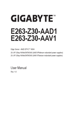 Gigabyte E263-Z30-AAV1 User Manual