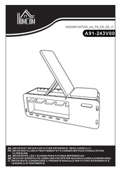 HOMCOM A91-243V00 Manual