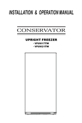 Conservator VFUM21TW Installation & Operation Manual