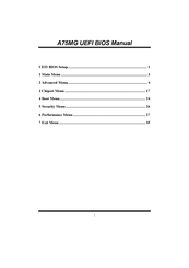 Biostar A75MG Manual