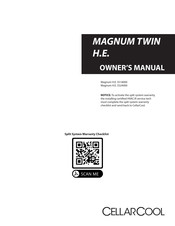 CellarCool MAGNUM TWIN H.E. Owner's Manual